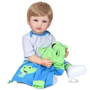 عروسک نوزاد پسر 48 سانتی مدل Reborn Baby Doll ZY605717_اسباب بازی